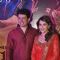 Madhuri Dixit and her husband at the Special Screening of Gulaab Gang