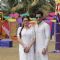 Drashti Dhami and Gunjan Uttreja at Colors Holi Party