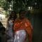 Supriya Pathak with her daughter during Holi Celebrations