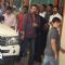 Sanjay Dutt leaves after finishing his parole