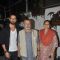 Shahid Kapoor with his parents at the Screening of Sri Lankan Film 'Inam'