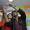 Arjun Kapoor & Alia Bhatt click a selfie at Radio City 91.1FM