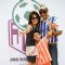 Amrita Raichand with her family at the Junior Football Championship League
