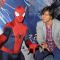 Vivek Oberoi meets Spiderman!