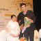 Lata Mangeshkar felicitates Ranbir Kapoor at the 72nd Master Deenanath Mangeshkar Awards