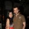 Shibani Kashyap with her husband was seen at the Launch of Signature Collection of Earth 21