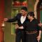 Suniel Shetty in a chat with Kiku at Comedy Nights With Kapil