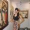 Urvashi Rautela inaugurates art exhibition