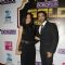 Ashish Chowdhry and Samita Bangragi at the Boroplus Zee Gold Awards 2014