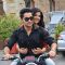 Armaan and Deeksha enjoy a bike ride in Jaipur