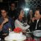 Megha Jalota feeding Anup Jalota Birthday Cake