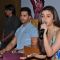 Varun Dhawan and Alia Bhatt addressing the Press