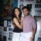 Armaan Jain and Deeksha Seth poses for the media