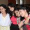 Avika Gor with her on screen family at the Birthday Party