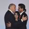 Shahrukh Khan greets the personnel of the French Government at the event