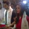 Varun Dhawan and Alia Bhatt seek the blessings of Goddess Kaali in Kolkata
