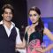 Shraddha Kapoor with a designer at the IIJW 2014 - Day 2