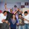 The Cast of Mad about Dance along with Farah Khan give a funky pose