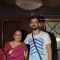Bejoy Nambiar with Mom at the Premier of Pizza 3D