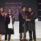 Kamal Hassan and Subhash Ghai poses for camera at Whistling Woods Convocation Ceremony