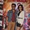 Humaima Malik pose with Emraan Hashmi at the Trailer Launch of Raja Natwarlal