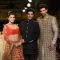 Manish Malhotra pose with Alia Bhatt and Aditya Roy Kapur at Indian Couture Week - Day 5