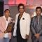 Shakti Kapoor receiving the award at the India Leadership Conclave