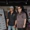 Akshay Kumar poses with Ramesh Taurani at the Promotion of It's Entertainment