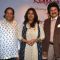 Mitali Singh poses with Anup Jalota and Pankaj Udhas