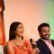 Shilpa Shetty and Raj Kundra share a moment of laughter at the Launch of Goa Wedding Fest