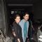 Dia mirza was snapped at LightBox, for a Movie Screening
