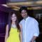 Manish Chaudhary with Suzanna Mukherjee at the Music Launch of Trip to Bhangarh