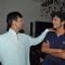 Javed Jaffrey with Chunky Pandey
