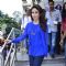 Kareena Kapoor was seen at Singham Returns Merchandise Launch