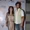 Kunal Kapoor with Naina Bachchan at Gallerie Angel Arts Event