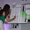 Sonali Bendre signs her autograph at the Launch of Orliflame Products