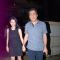 Ronnie Screwvala with his wife at Siddharth Roy Kapur's Birthday Day Bash