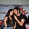 Saahil Prem and Amrit Maghera give a funky pose at the Promotion of Mad About Dance