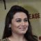 Rani Mukherjee gives a cute smile for the camera at the Promotion of Mardaani at a Local School