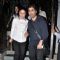 Karan Johar and Kareena Kapoor poses for the media at Nido