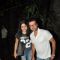 Sanjay Kapoor was snapped with wife at Nido
