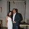 Amy Billimoria with her husband at Shama Sikander's Birthday Bash