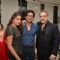 Shaan with his wife and Ravi Behl at Shama Sikander's Birthday Bash