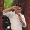Shah Rukh Khan salutes at a Police Event in Kolkota
