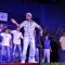 Remo D'souza teaches some children to dance at the Promotions of Desi Kattey