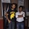Akhil Kapur and Anand Kumar at the Promotions of Desi Kattey