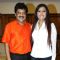 Udit Narayan and Tinaa Ghai at the Launch of Star Studded National Anthem