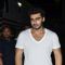 Arjun Kapoor poses for the media at the Launch of Sanjay Kapoor's Movie 'Tevar'