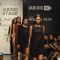 Models showcase designs for Selvage by Chandni Mohan at the Lakme Fashion Week Winter/ Festive Day 4