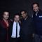 Rohit Roy, Roshan Abbas, Shankar Mahadevan and Sulaiman Merchant at Shaan's Live Concert